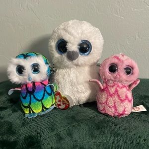 Owls beanie boo bundle